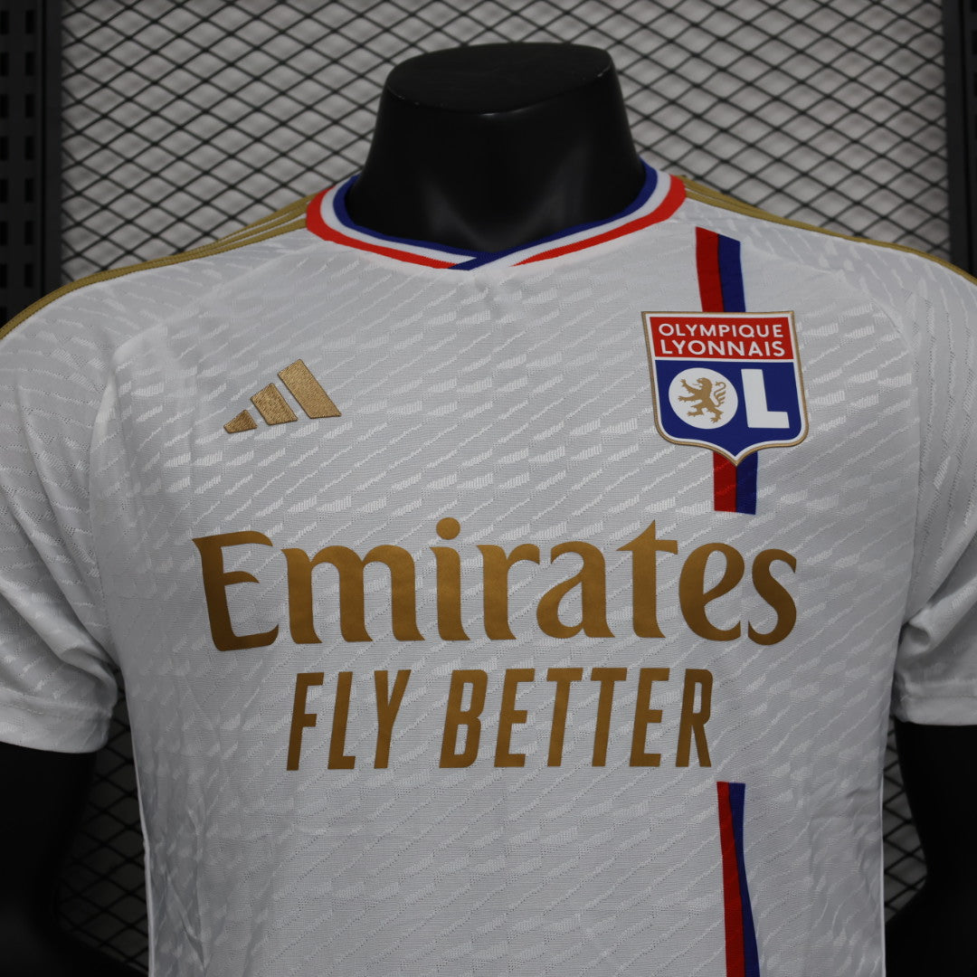 Camiseta Olympique De Lyon 23/24 1ª equipación (dorado)