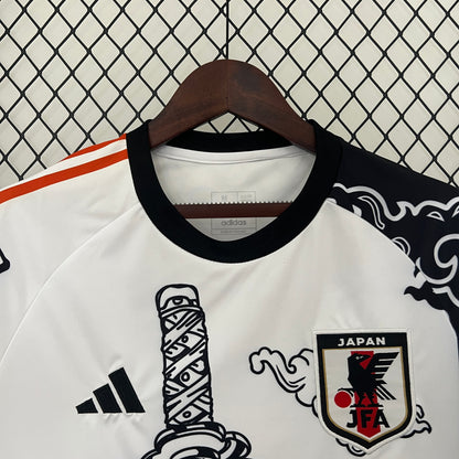 Camiseta Japón Edición Especial 2024 Katana Blanco rojo