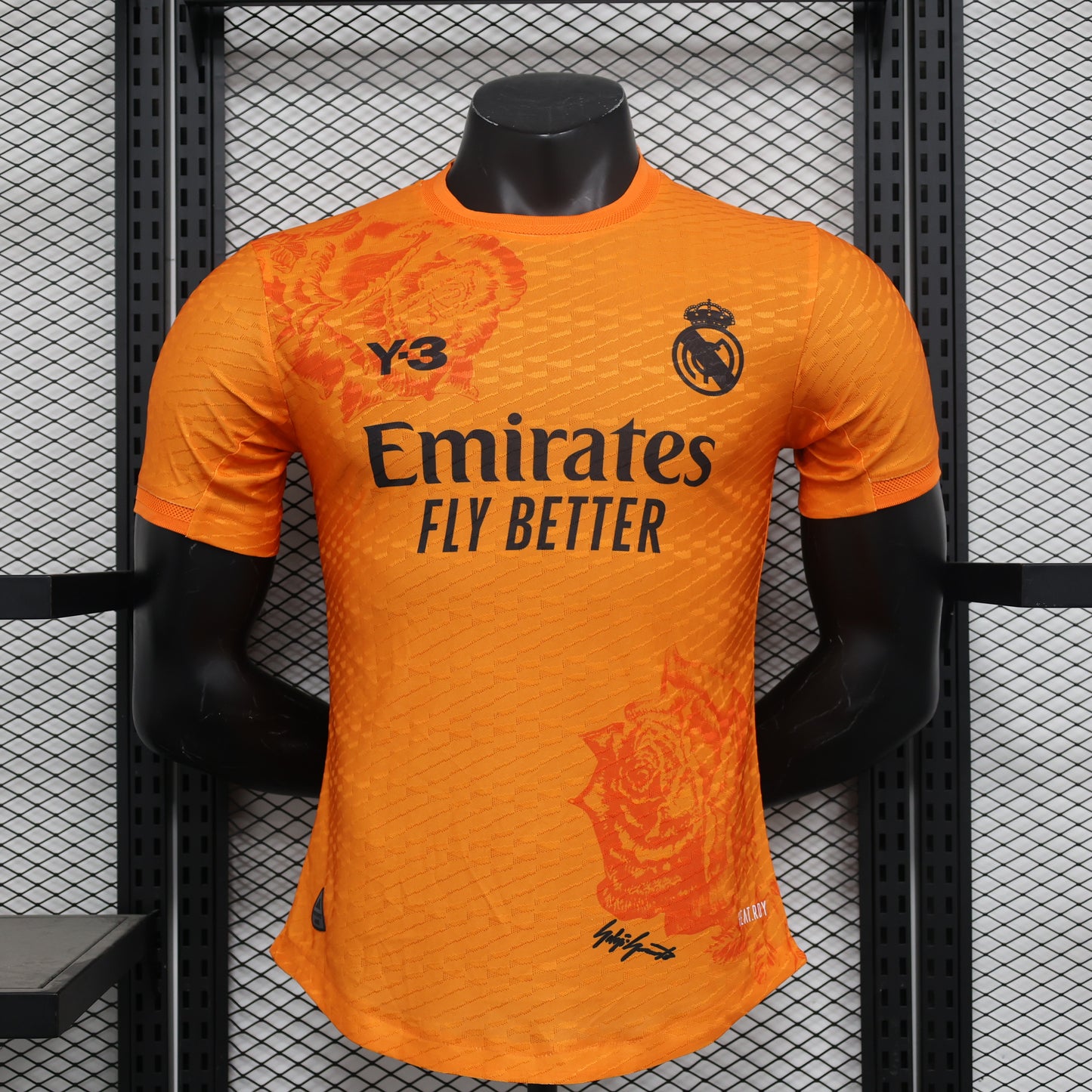 Camiseta Real Madrid 23/24 x Y3 Naranja