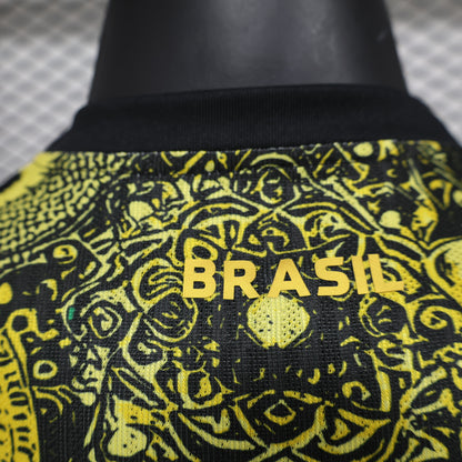 Camiseta amarilla de Brasil Edición Especial 2024 x Cristo