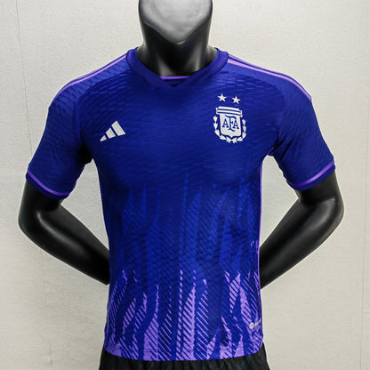 Camiseta Argentina 2022 2ª equipación Mundial Qatar