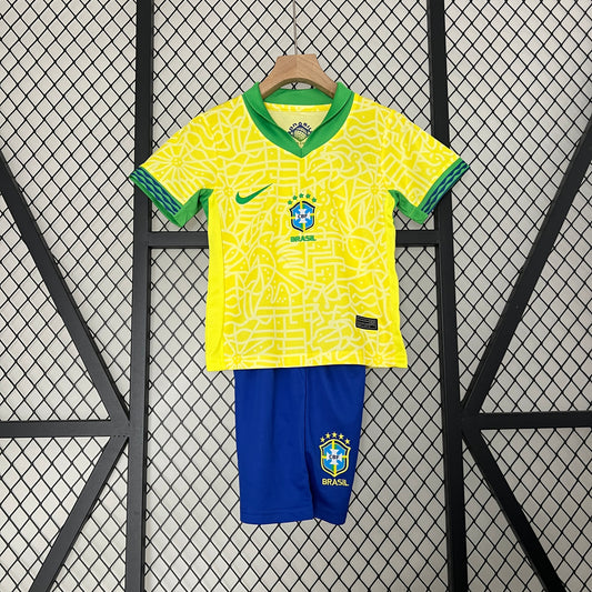 Camiseta de la seleccion de brazil 2024 1ª equipación Niños/ Kids