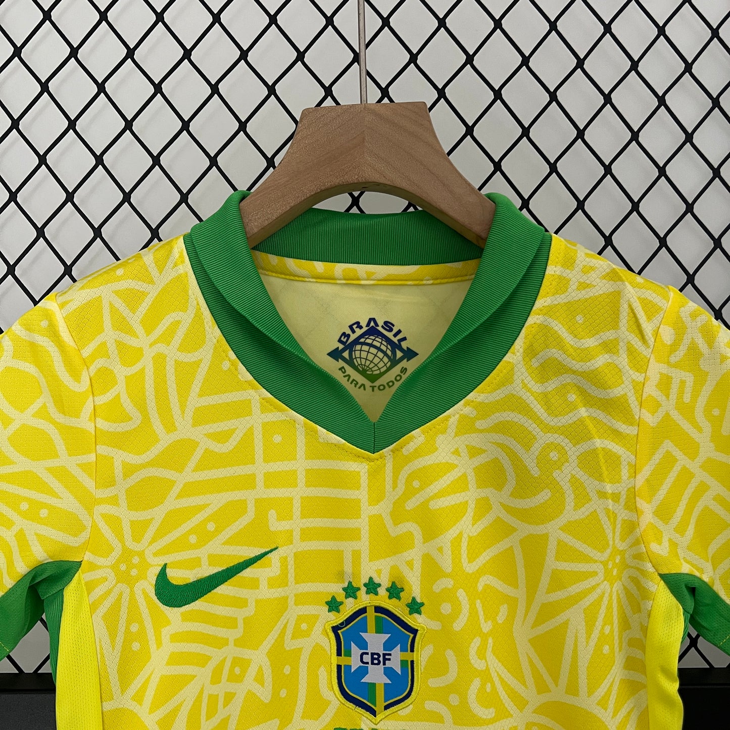 Camiseta de la seleccion de brazil 2024 1ª equipación Niños/ Kids