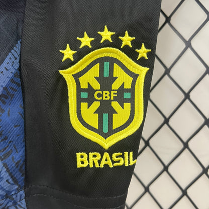 Camiseta de Brasil 2024 Edición especial Cristo Niños/ Kids Azul Marino