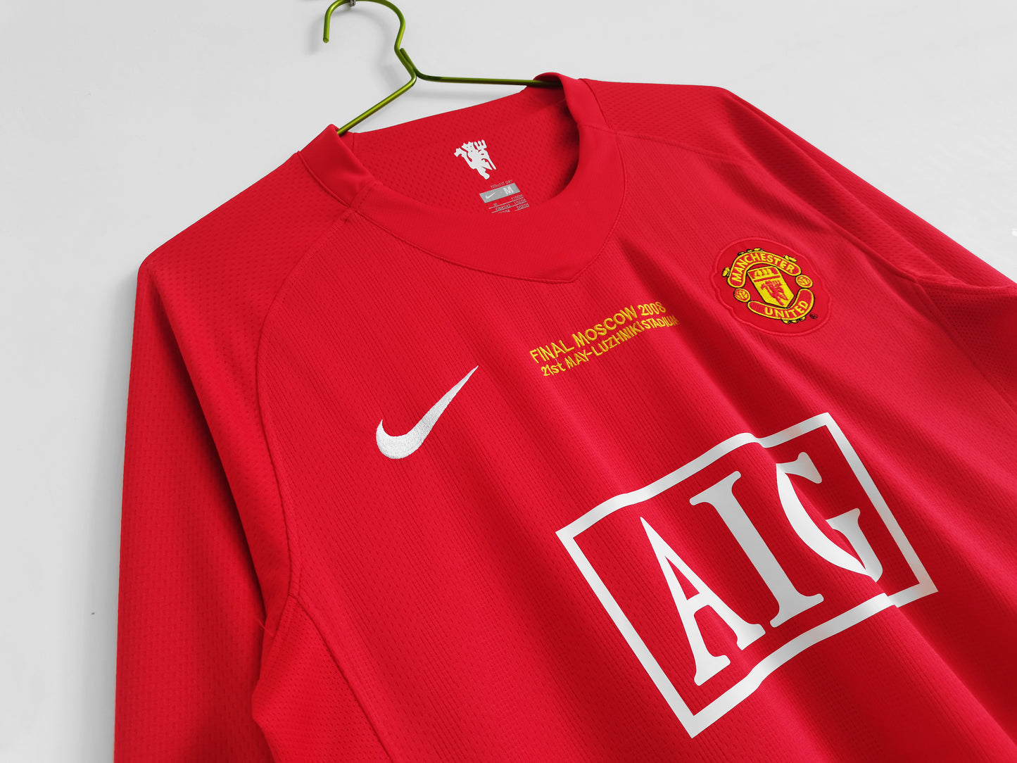 Camiseta Retro Manchester United 2007/2008 1ª equipación